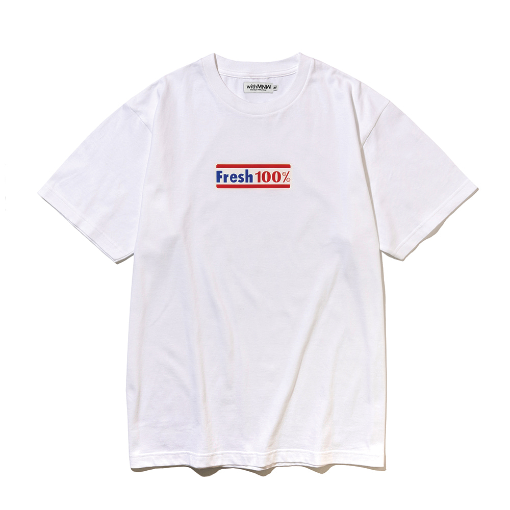 [10%] FRESH T-SHIRT WHITE